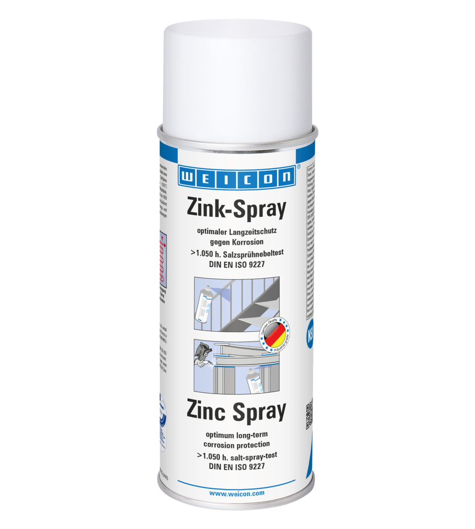 Spray Zinc | protection cathodique contre la corrosion avec autorisation pour le secteur alimentaire Spray Zinc | protection cathodique contre la corrosion avec autorisation pour le secteur alimentaire