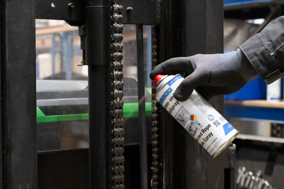 Lubrificante Spray per Catene e Funi | lubrificante ad alta aderenza trasparente