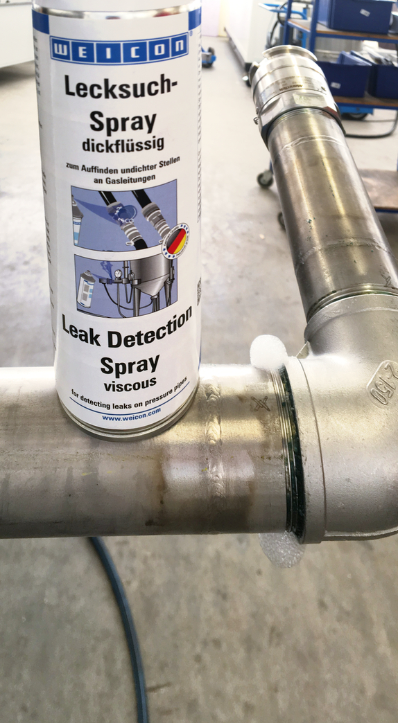 Lecksuch-Spray dickflüssig
