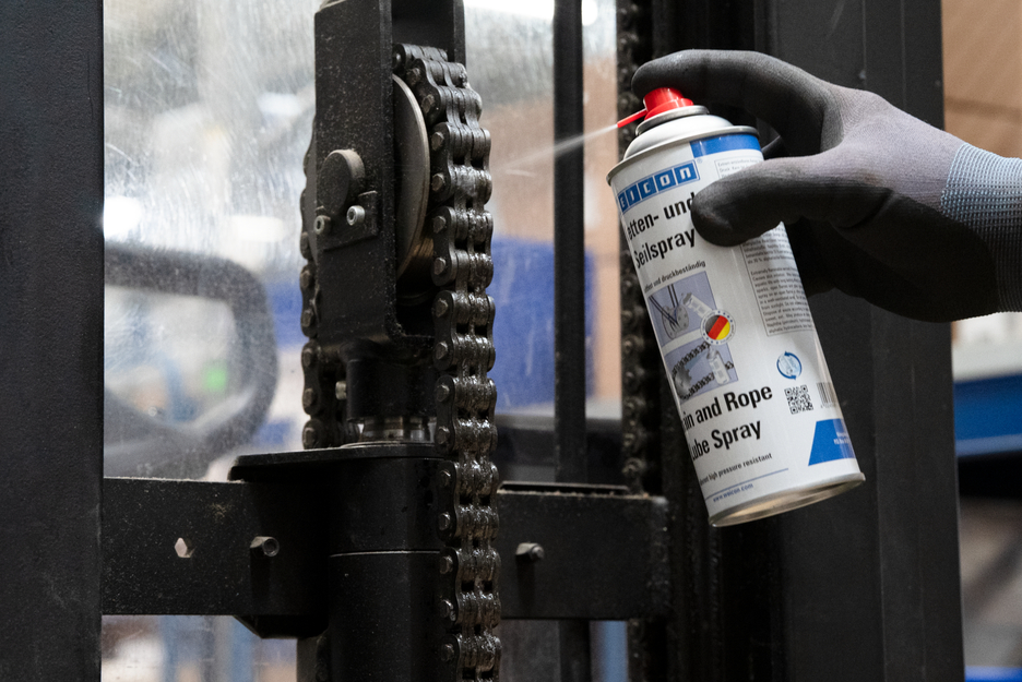 Lubrificante Spray per Catene e Funi | lubrificante ad alta aderenza trasparente