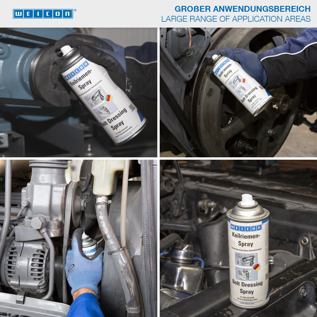 Spray per Cinghie | rivestimento trasparente per cinghie