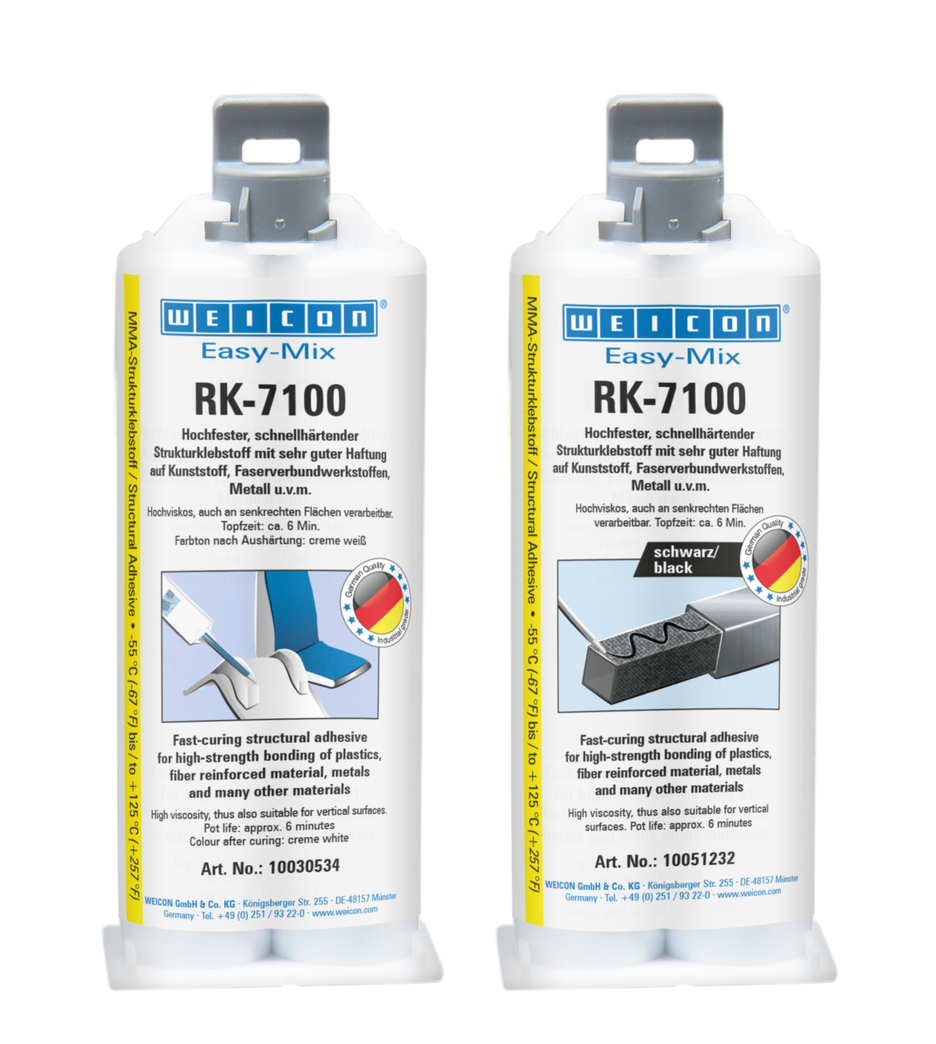 Easy-Mix RK-7100 colla strutturale a base di acrilato | adesivo acrilico strutturale, a indurimento rapido