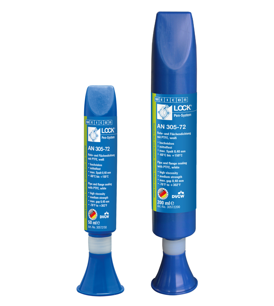 WEICONLOCK® AN 305-72 Pipe and Flange Sealing | with PTFE, medium strength, with drinking water approval