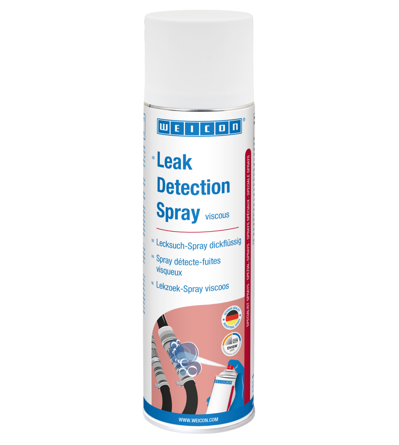 Spray Cercafalle Viscoso | individuare crepe e perdite nei tubi del gas