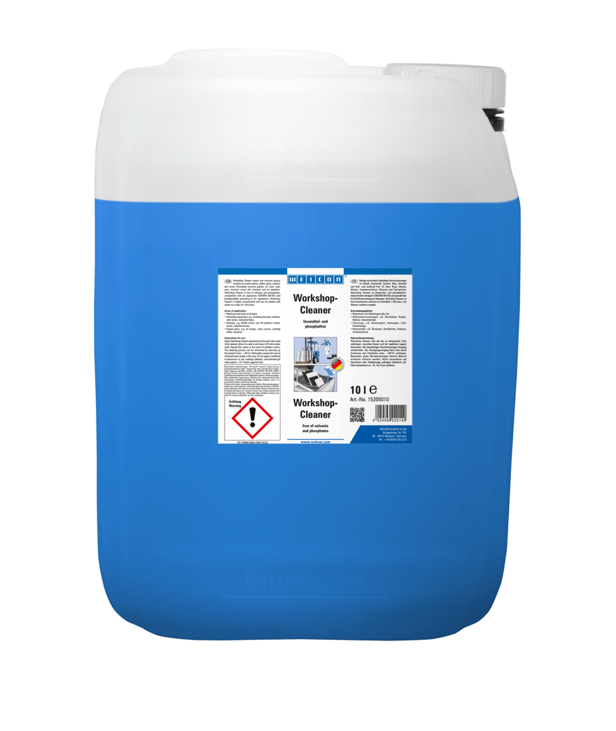 Workshop Cleaner | Detergente universale senza solventi Workshop Cleaner | Detergente universale senza solventi