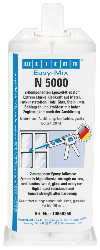 Easy-Mix N 5000 | Epoxid-Klebstoff für optisch anspruchsvolle Verbindungen
