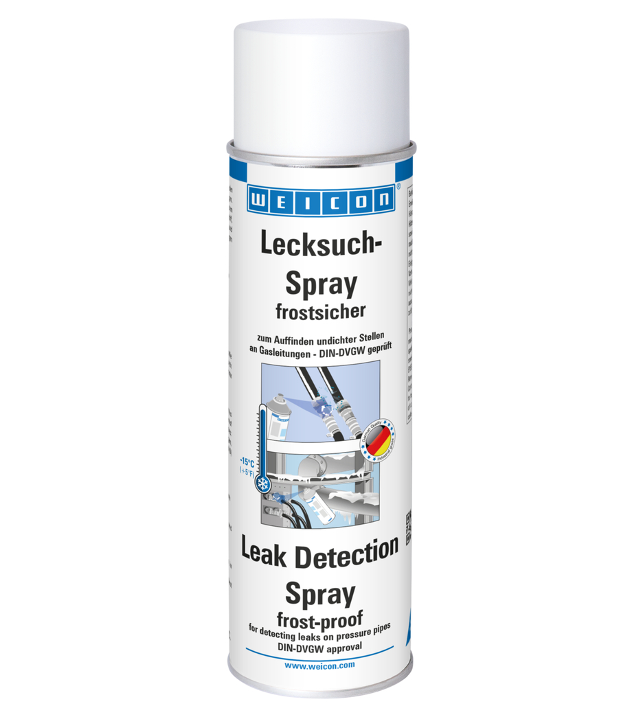 Lecksuch-Spray frostsicher