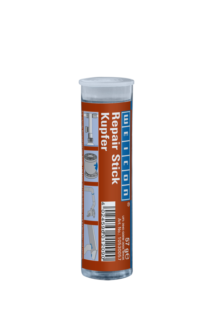 Repair Stick Cuivre | Pâte à modeler de réparation homologuée pour l'eau potable Repair Stick Cuivre | Pâte à modeler de réparation homologuée pour l'eau potable