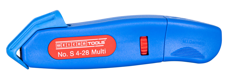 Kabelmesser No. S 4-28 Multi | mit integrierter Abisolierfunktion von 0,5 - 6,0 mm²  | Arbeitsbereich 4 - 28 mm Ø