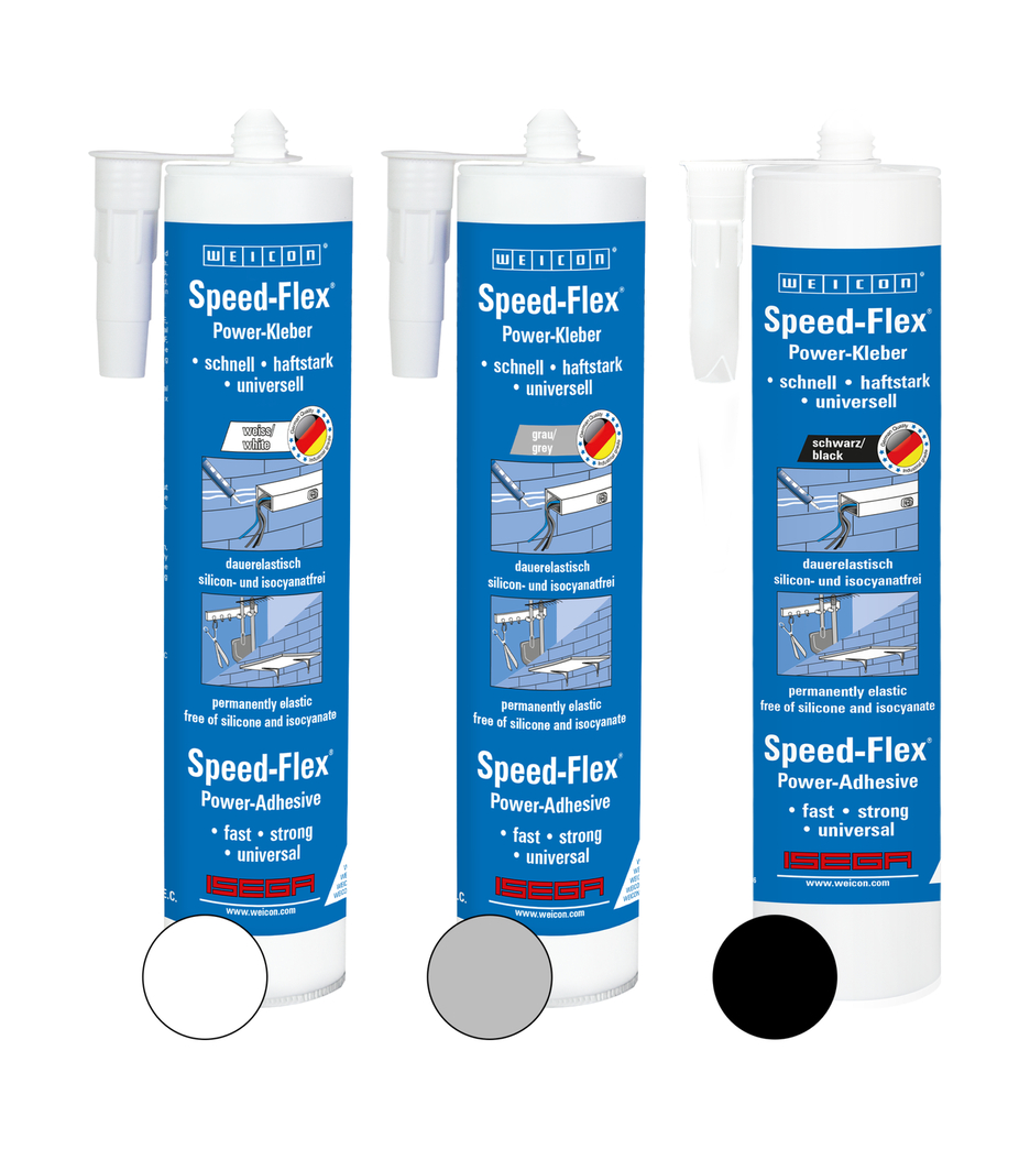 Speed-Flex® MS-Polymer | high-viscosity adhesive and sealant with high initial strength, based on MS-Polymer