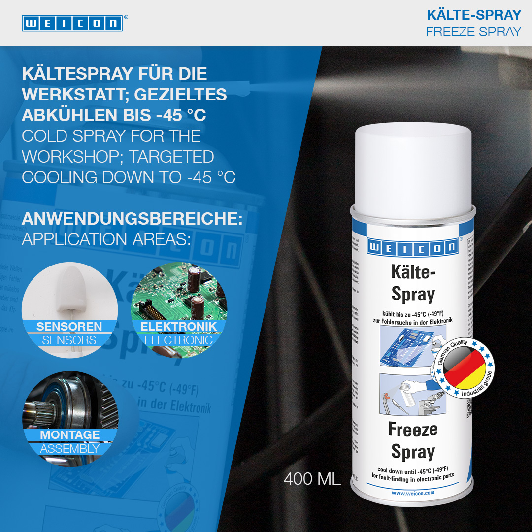 Freeze Spray | cooling workpieces down to -45°C