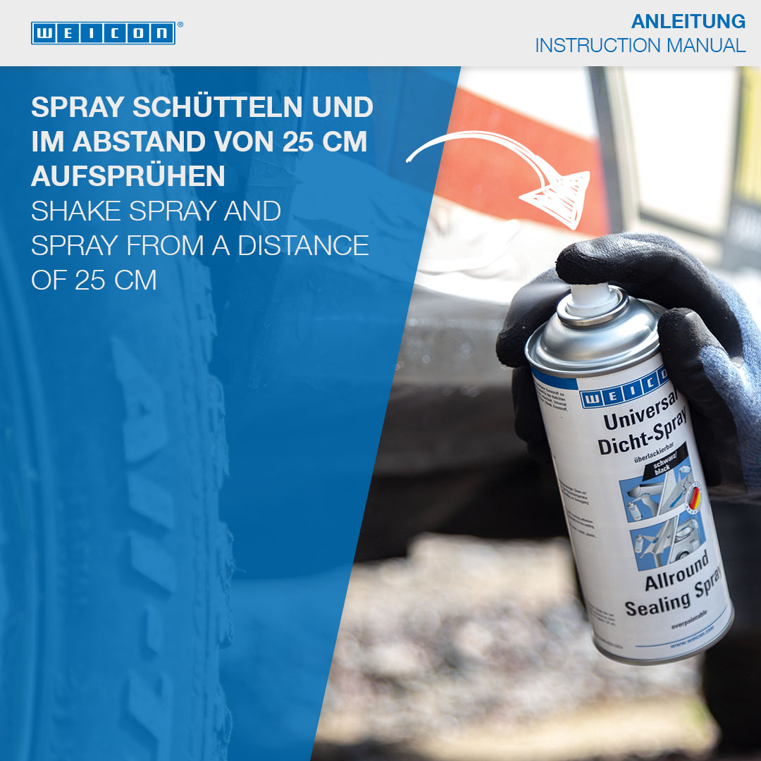 Spray Sigillante Universale | plastica spruzzabile per sigillare