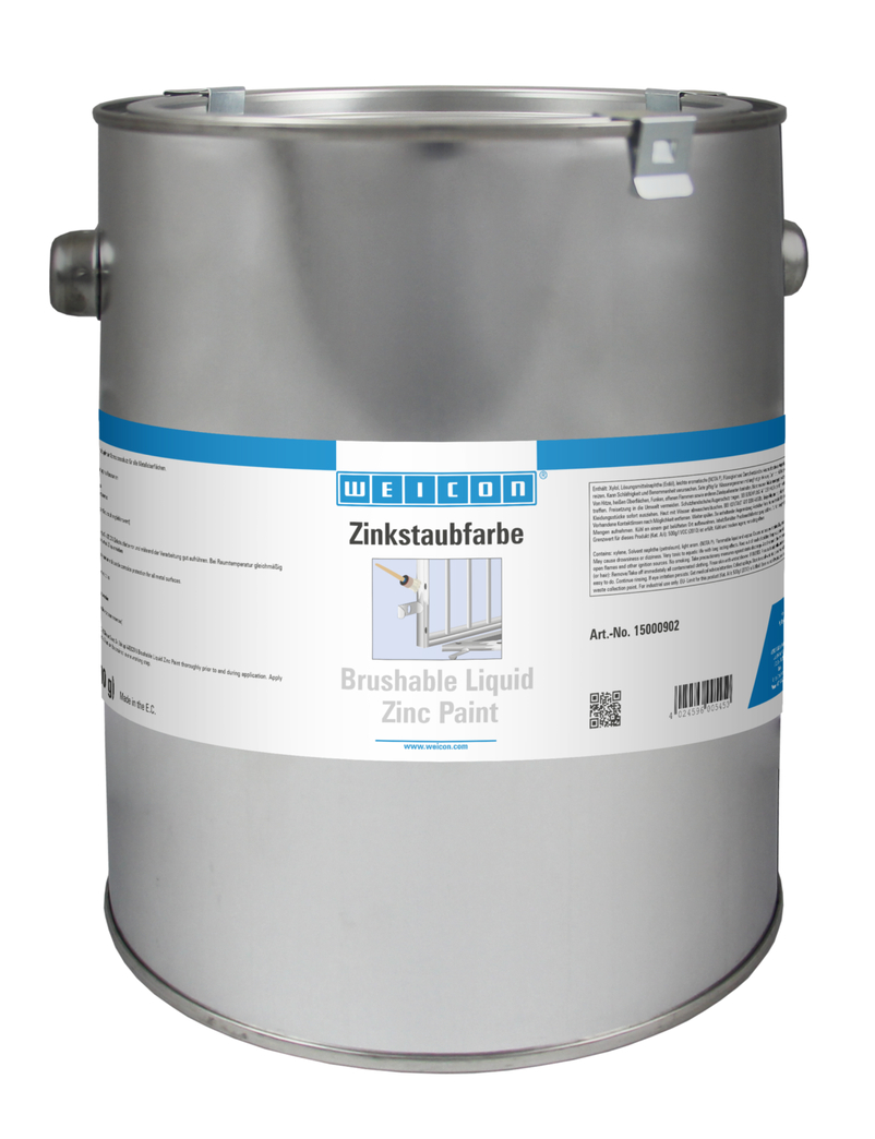 Brushable Liquid Zinc Paint | corrosion protection based on metal pigment coating
