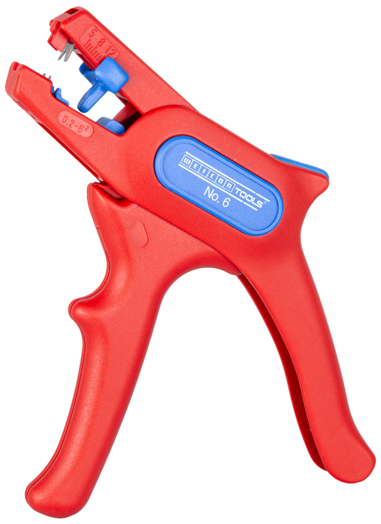Pinza Spelafili No. 6 | per lavori su cavi in tensione fino a 1.000 volt, campo di lavoro 0,2 - 6,0 mm² Pinza Spelafili No. 6 | per lavori su cavi in tensione fino a 1.000 volt, campo di lavoro 0,2 - 6,0 mm²