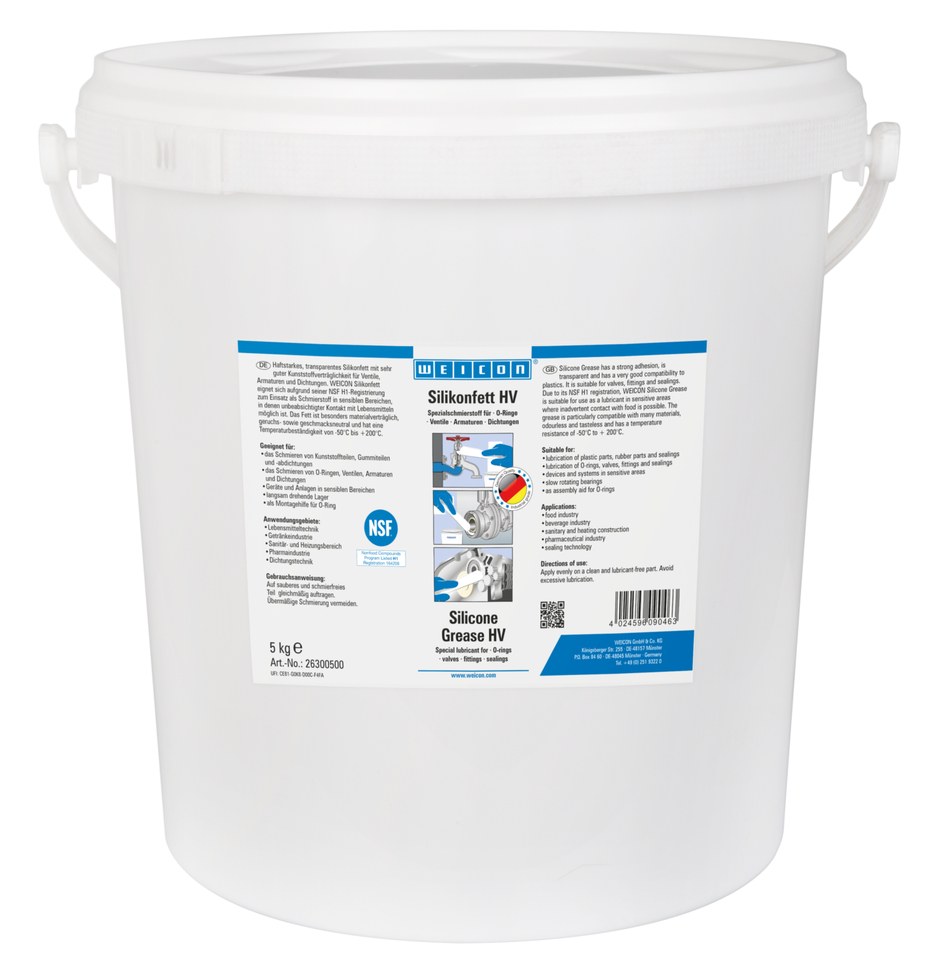 Grasso Siliconico HV | Grasso lubrificante alimentare