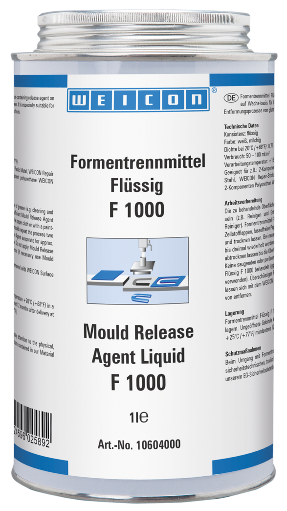 Formentrennmittel Flüssig F 1000