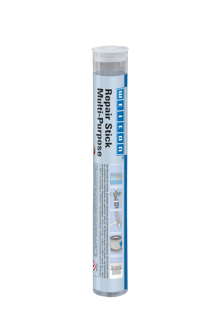 WEICON Repair Stick Multi | Pâte à modeler de réparation homologuée pour l'eau potable utilisation universelle WEICON Repair Stick Multi | Pâte à modeler de réparation homologuée pour l'eau potable utilisation universelle
