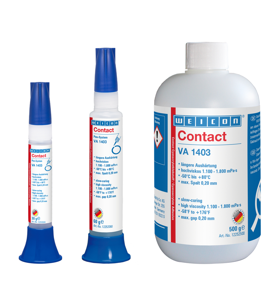 VA 1403 Cyanoacrylate Adhesive | moisture-resistant instant adhesive with high viscosity