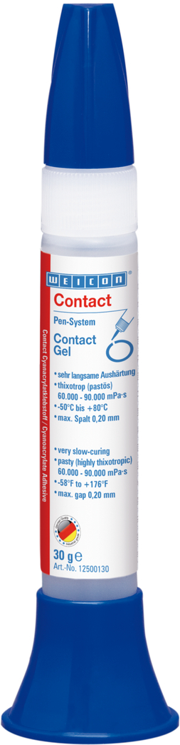 Contact GEL | pasty instant adhesive for porous surfaces Contact GEL | pasty instant adhesive for porous surfaces