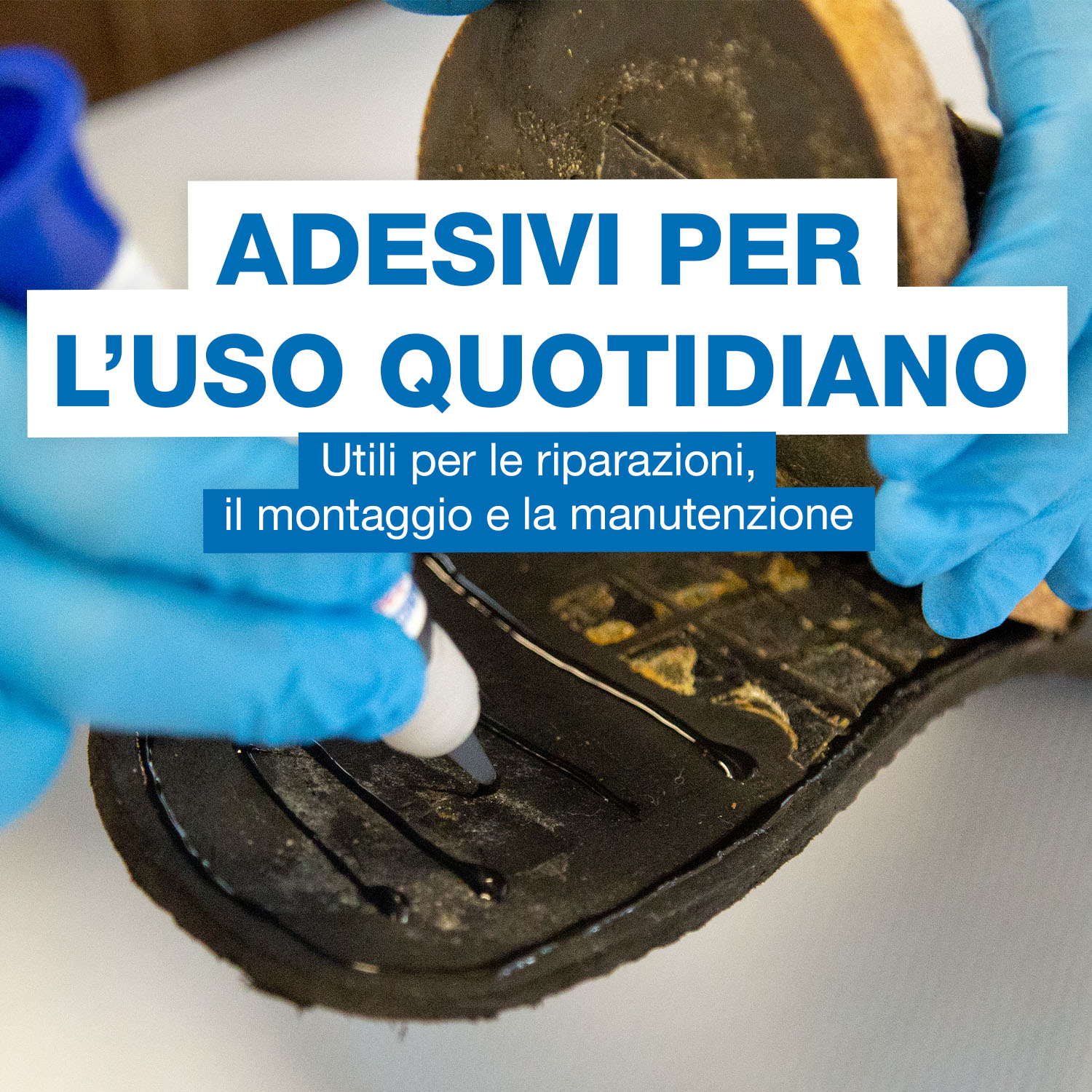 glue, shoe, insole, repair, hands-on