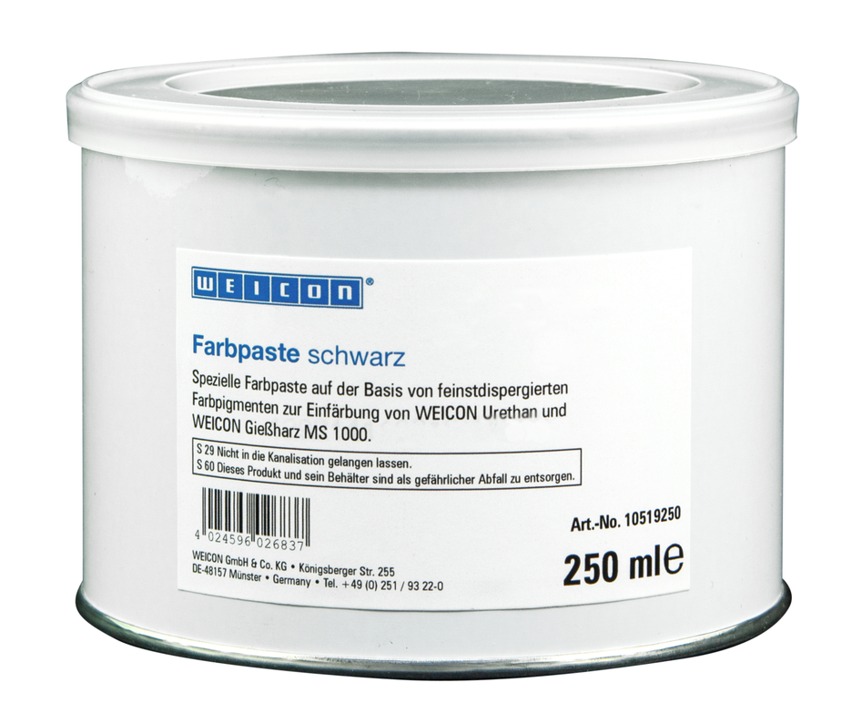 Farbpaste schwarz