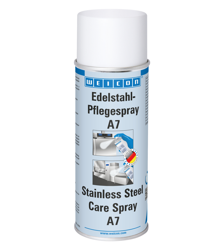 Spray Pro-Inox A7 | nettoyage puissant, protection et maintenance d'acier inoxydable dans le secteur alimentaire