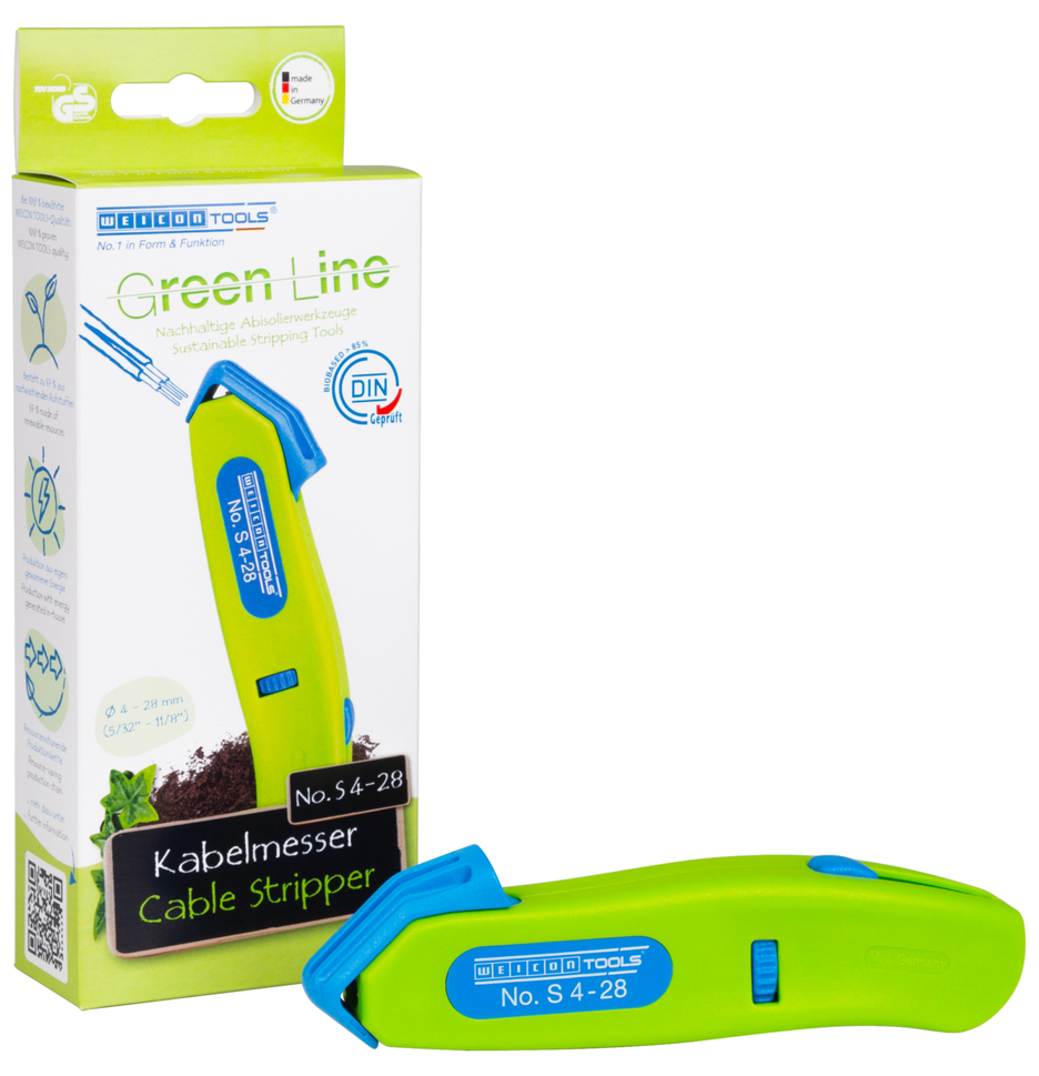 Kabelmesser No. S 4-28  Green Line